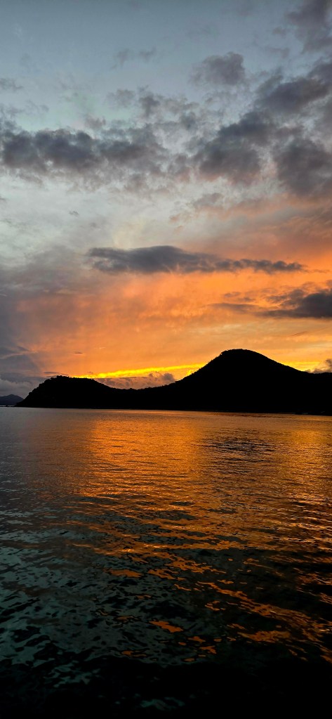 Sunset in BVI 2025